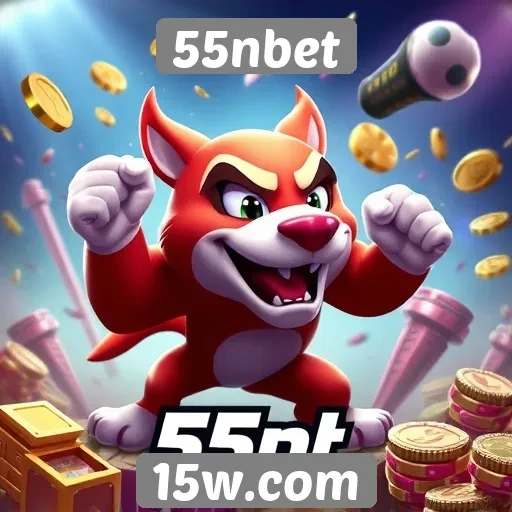 Variedade de jogos disponíveis na plataforma 55nbet