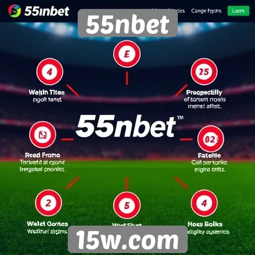 Análise das funcionalidades do site 55nbet